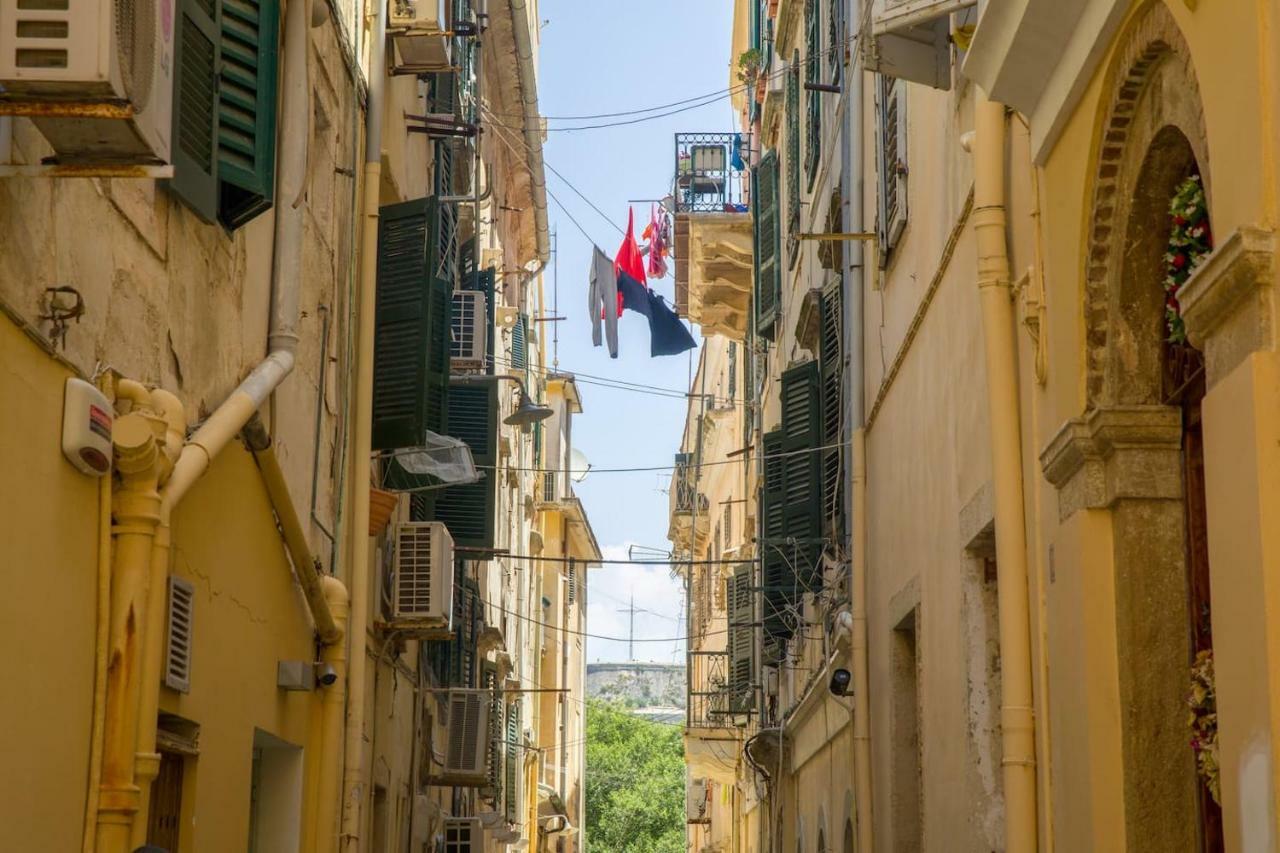 Andrew'S Old Town Apartment By Corfuescapes Corfu  Kültér fotó