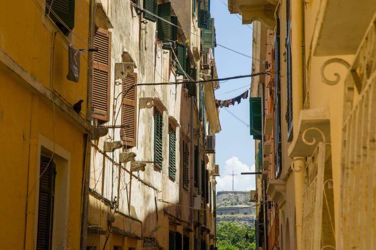 Andrew'S Old Town Apartment By Corfuescapes Corfu  Kültér fotó